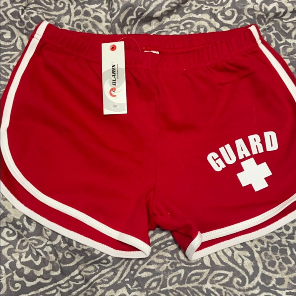 cute lifeguard shorts